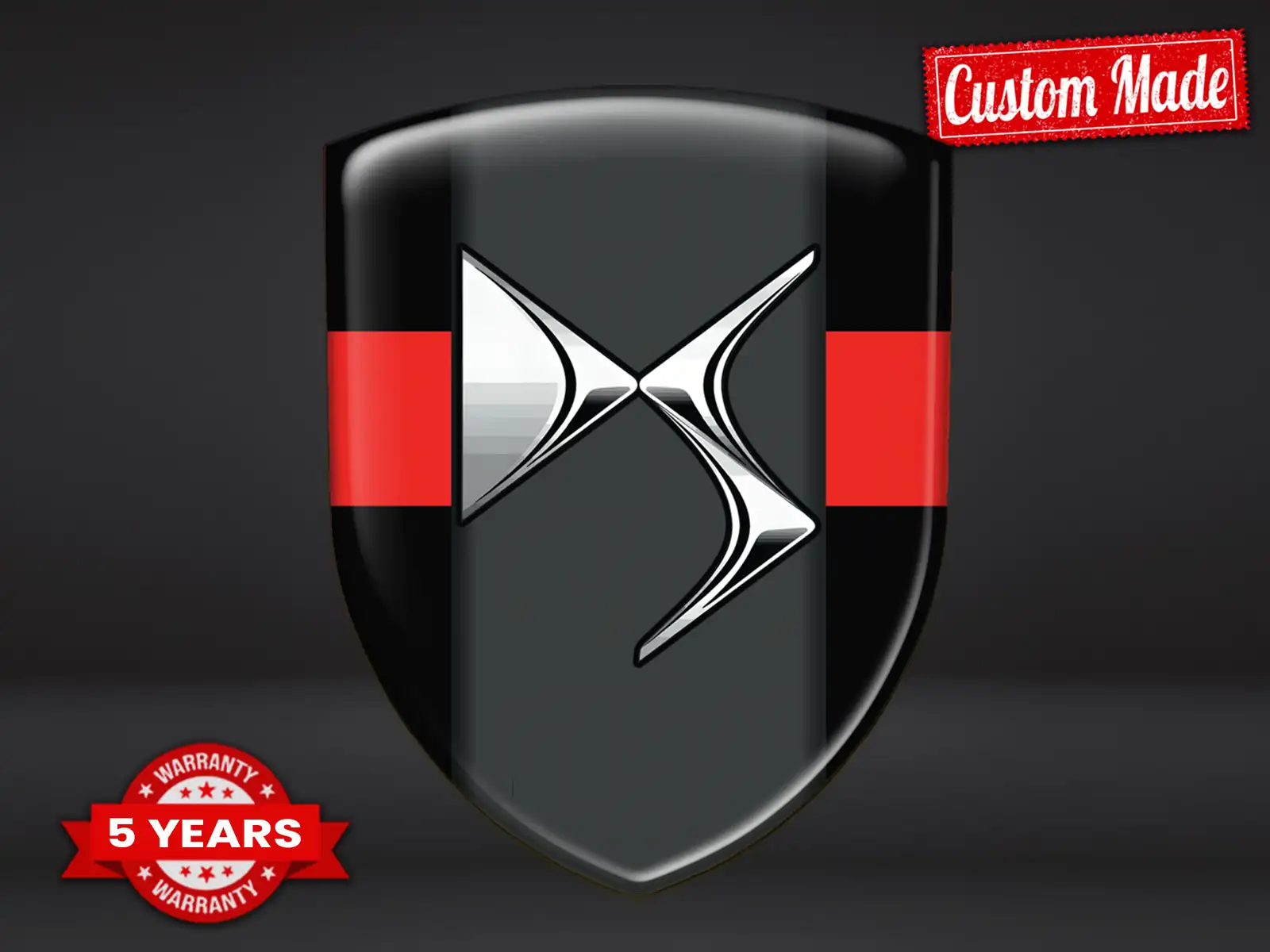 Citroen Personalisierte Autoembleme Elite Modern Optik Robust